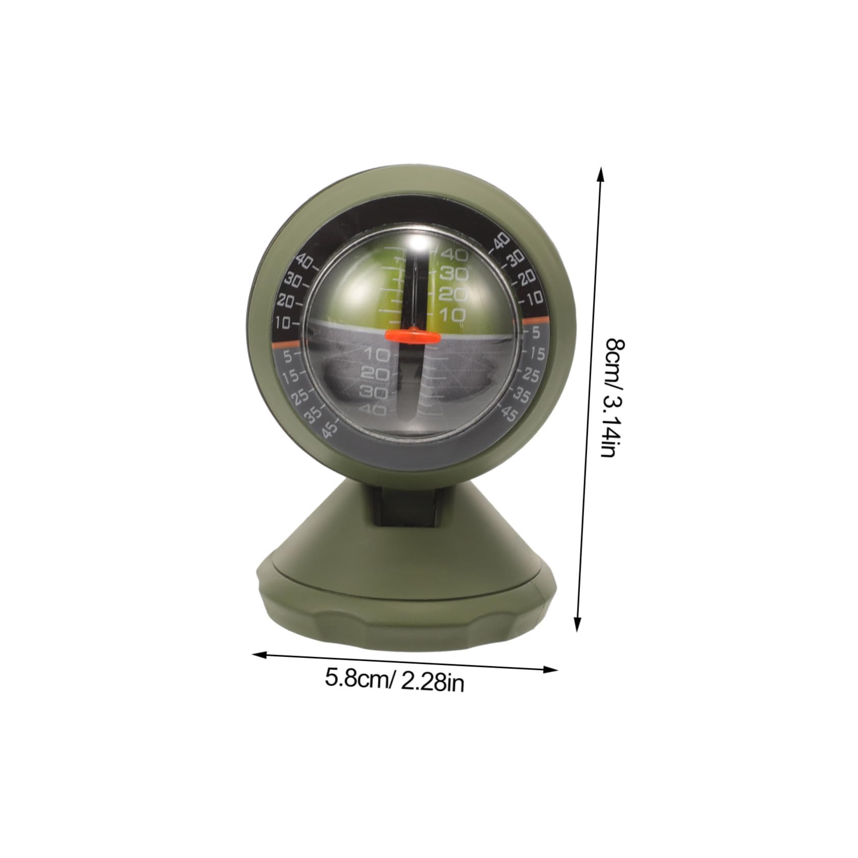 STOBAZA Vehicle Incline Meter Digital Clinometer Gradient Angle Measuring Tool Finder Dashboard Car Slope Automotive Level Measuring Tool