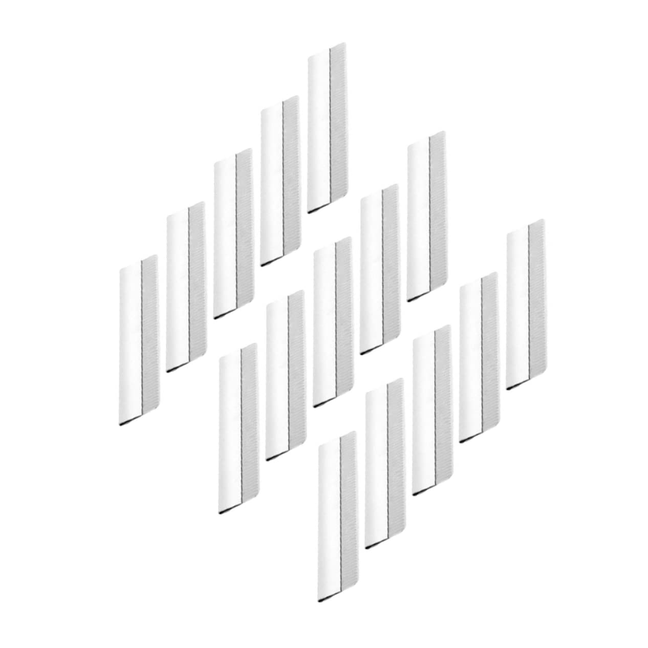 BIUDECO 100pcs Single Edge Razor Blades for Eyebrow Trimmer Makeup Tool Stainless Steel Shaving Razor