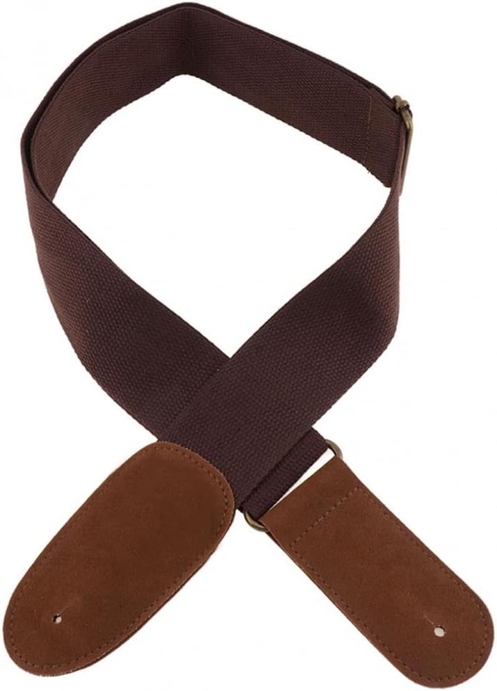 Adjustable Cotton Guitar Strap for Acoustic Electric Bass Optional