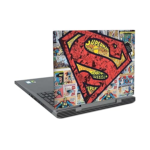 Skin Superman Logos Surdimensionnés en Vinyle pour Dell Inspiron 15 7000 Autocollant Haute Qualité