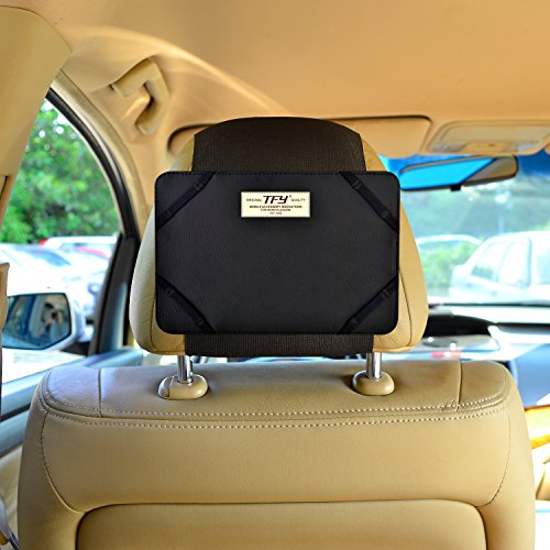 Tfy 9-Inch To 10.1-Inch Tablet Pc Car Headrest Mount, Fast-Attach Fast-Release Edition, For Ipad Pro 9.7" And Other 9-10.1 Inch Tablet Pcs, Black #TOP5