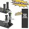 Amazon.com: Manga Shelf Risers, 2 Pack Book Riser for Bookshelves ...