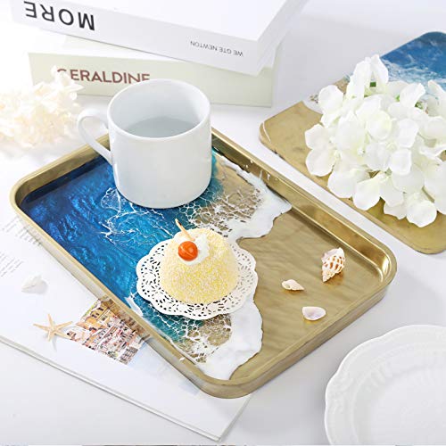 Let's Resin Metallic Pigment Powder, 5 Colors Fine Resin Pigment Powder, Each Bottle 20Ml Shimmer Resin Color Pigment For Epoxy Resin Coloring, Polymer Clay And Other Crafts #TOP5