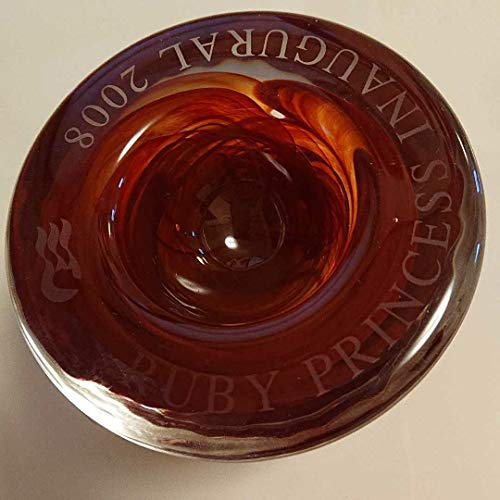 ??????? Ruby Princess Cruise Virgin Nautical Commemorative Cruise Candle Bowl, m25654900955