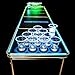 GLOWPONG Classic Glowing Game Table - 8 Foot Regulation Size