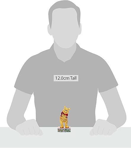 Miniatura 6 de Jim Shore Enesco Disney Traditions Winnie The Pooh - Figura de pose de personalidad de pie, 4.75 pulgadas, multicolor