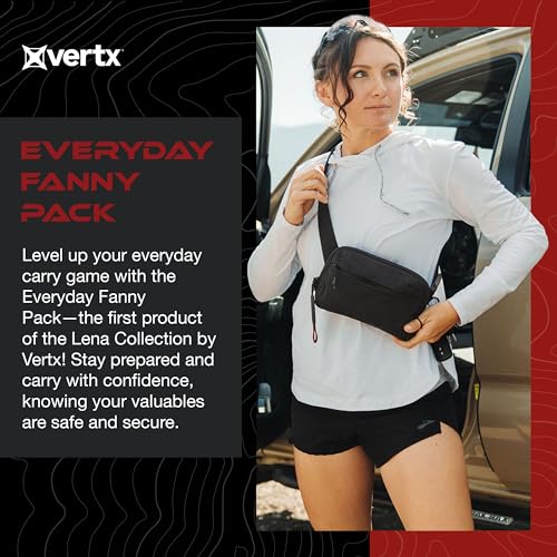 Vertx Everyday Fanny Pack, 2L Tactical Crossbody, Concealed Carry Bag for Women and Men, CCW, EDC, Travel, Work, Outdoor, Lena Collection, Lena Miculek, Mountain Sage - Thumbnail 2
