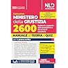 Concorso Ministero della Giustizia 2600 assistenti a supporto della giurisdizione dei servizi di cancelleria. Manuale di teoria e quiz per la prova scritta. Con software di simulazione