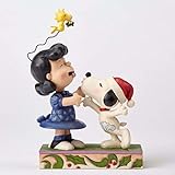 Enesco Peanuts by Jim Shore Snoopy Kissing Lucy Unde