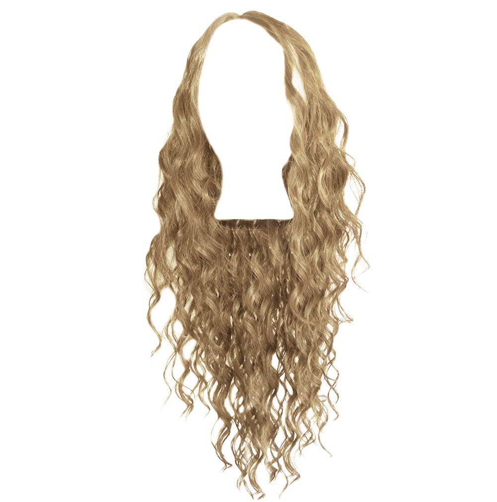 Hairdo Curly Girly Long Layered Wig With Natural Curls by Hairuwear, Average Cap, R14/88H Golden Wheat