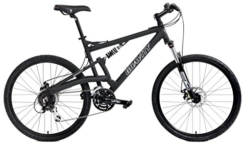 Image of Gravity FSX 2.0 Dual Full Suspension Mountain Bike Disc Brakes Acera Suntour