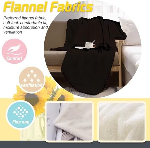 Miniatura 8 de Manta personalizada con foto, imagen, texto, manta personalizada con diseño de imagen para enamorados, adultos, familiares, amigos, mascotas, mantas