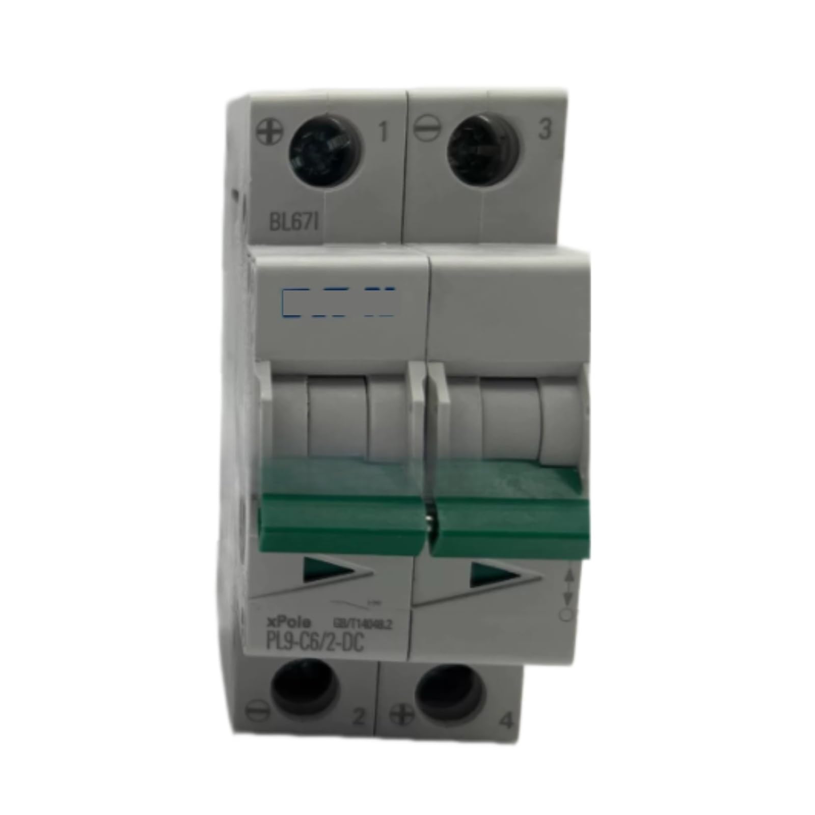 HKEJSJWA Circuit Breaker PL9-C6/2-DC 294706, 6A 2P Mini Circuit Breaker