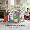Bankers Box at Play Large Color in Dinosaur Playhouse, Cardboard Playhouse and Life Size Craft Activity for Kids and Families