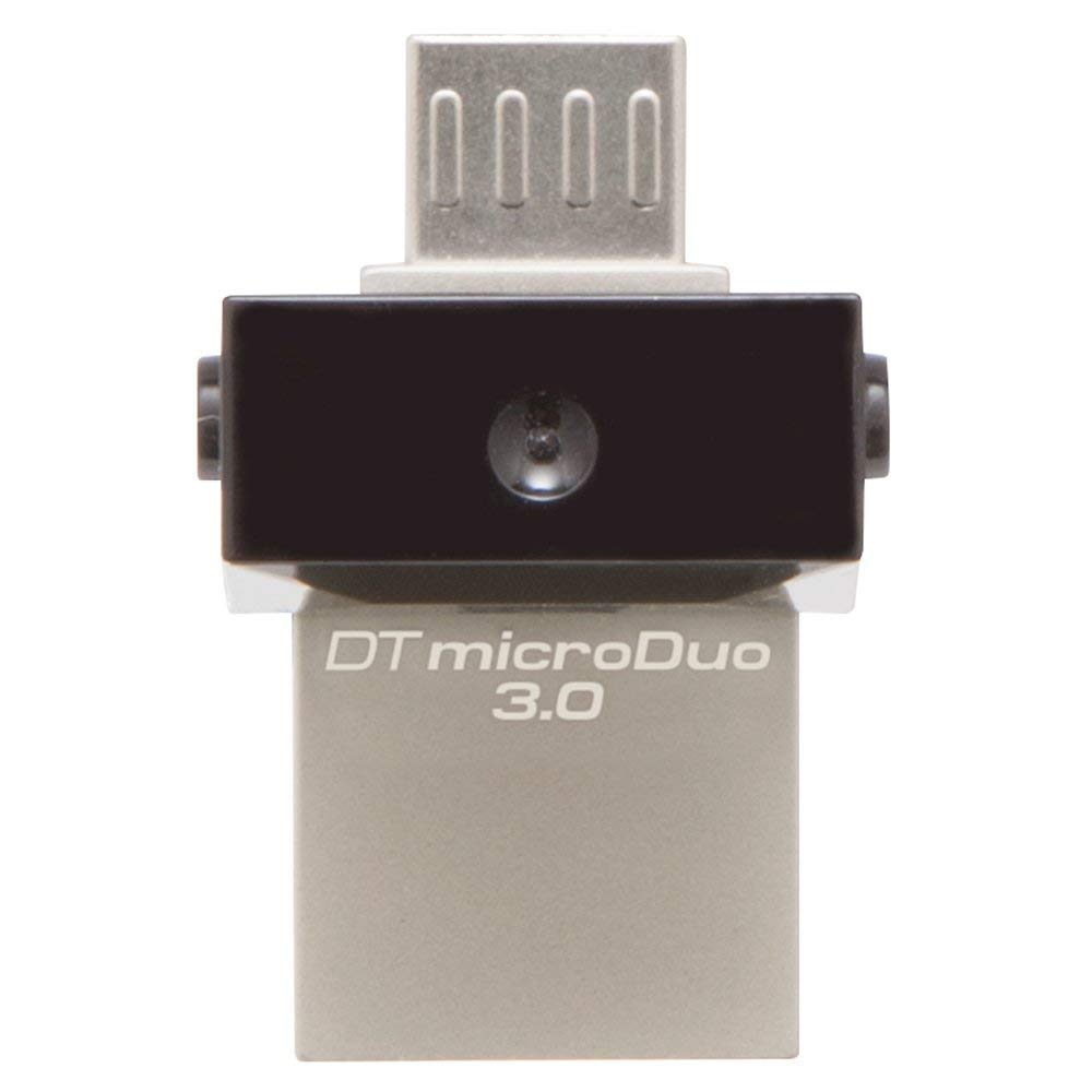 Kingston DTDUO3/32GBCR - Memoria USB 3.0 (32 GB, DT MicroDuo, con microUSB)