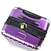 OenoTourer Wine Carrier Luggage for Carrying 12 Bottles of Wine for Travel. Spinner Wheel, TSA Lock & Expandable. Wine Bottles Are UNBREAKABLE If Wine Carrier Bag Is Dropped from Up To 6 Feet. Purple.