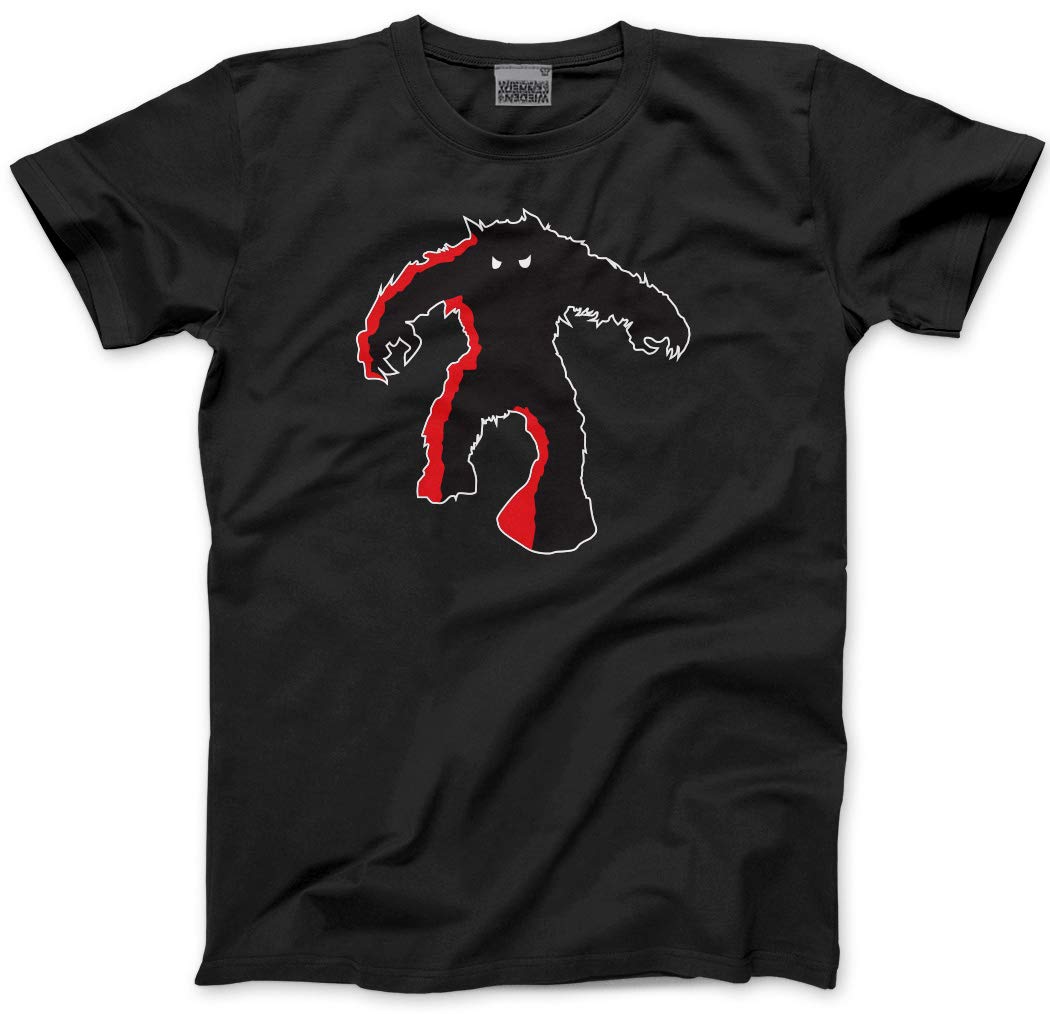 HotScamp Space Invaders Monster Men's Unisex T-Shirt - Black Medium