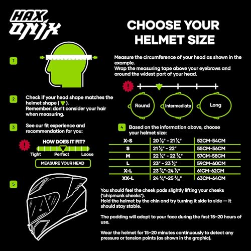 Image of HAX Onix Full Face Motorcycle Helmets DOT Approved, Pinlock Ready & Intercom Slot , Motorbike Powersports Street Racing for Men Women(Pharaoh Matte Blk-SLV, S)