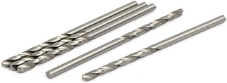 New Lon0167 2.2mm Dia Featured 52mm Length HSS reliable efficacy Round drill hole Twist Drill Bit Silver Tone 5pcs(id:3e1 a8 c9 ba3)