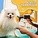 3.2HP 2 Speed Adjustable Heat Temperature Pet Grooming Force Hair Dryer With 4 Different Nozzles