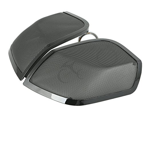 Rejilla para altavoz de tapa de alforja 5" x 7" para Harley Davidson Touring (2014-2024) miniatura 6