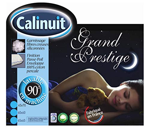 CALINUIT - Oreiller Grand Prestige 60x60 cm fabriqué en France Cover