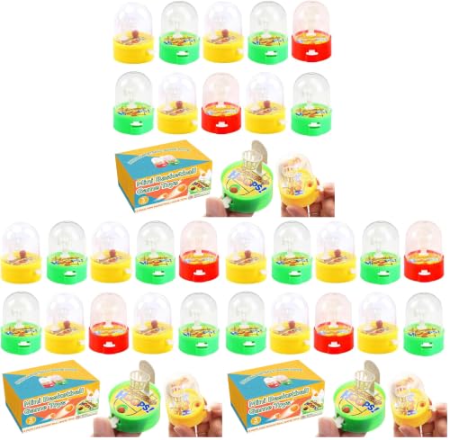 Image of NEEW 36 Pack Mini Finger Basketball Shooting Game, Party Favors Basketball Party Decorations Mini Handheld Desktop Table Classroom Rewards, Carnival Prizes for Kids