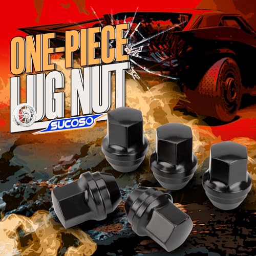 image for SUCOSO 14x1.5 OEM Factory Style Large Acorn Seat Wheel Lug Nuts, 20 PC
