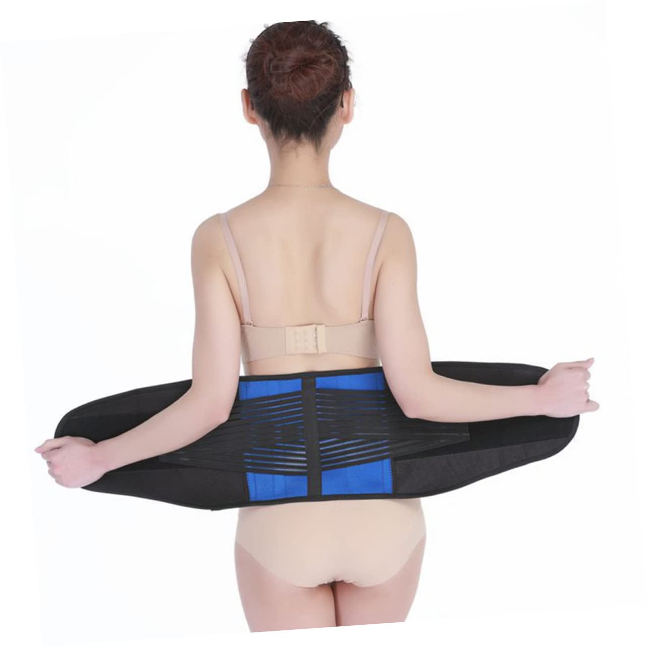 HEALEEP Posture Brace for Women Back Support Belt Adjustable Waist Support Breathable Mesh Lumbar Brace for Women