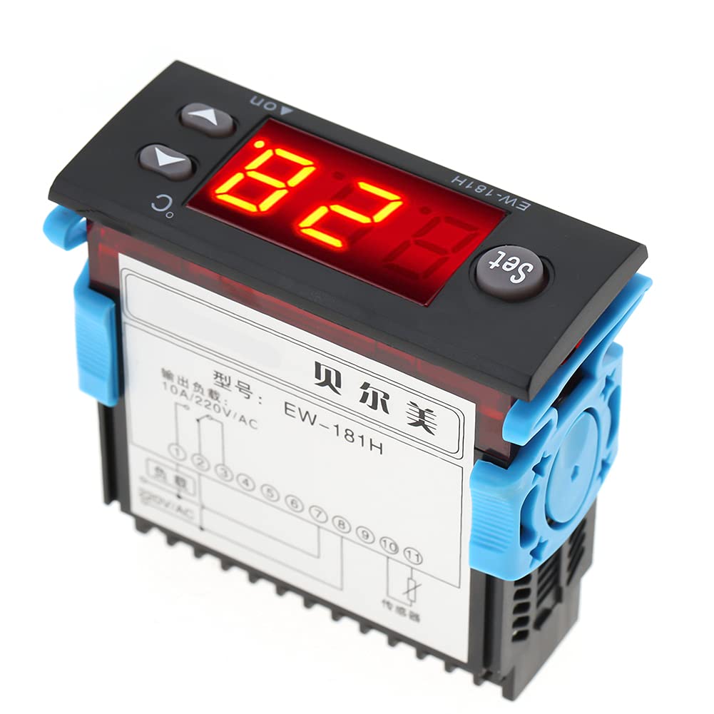 Termostato Regolatore Digitale della Temperatura Eliwell Ew-181H Misuratore di Controllo della Temperatura Ew-181H Controllo della Temperatura Ew-181H