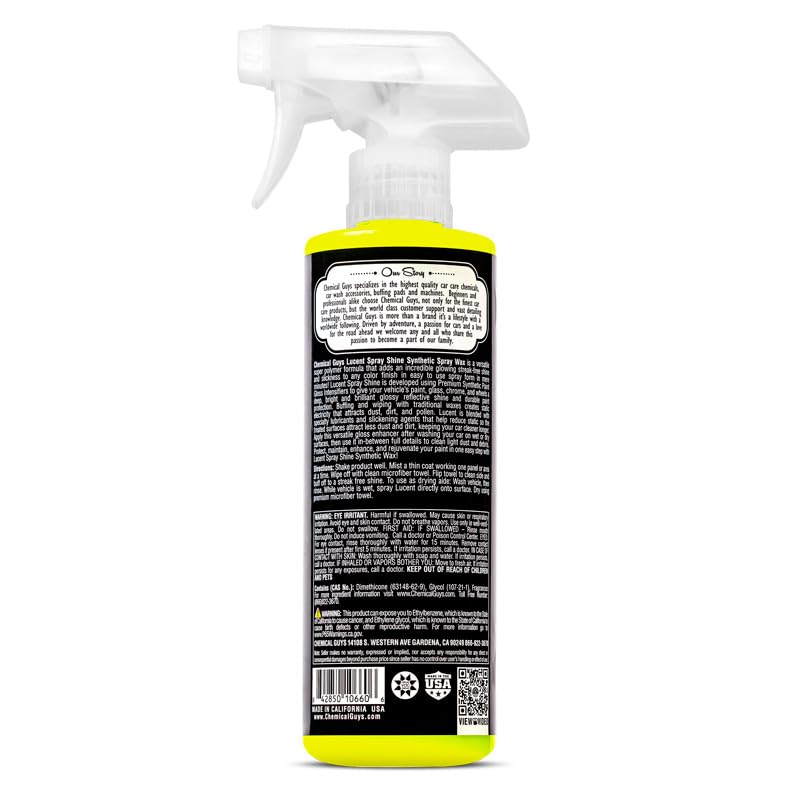 Chemical Guys Lucent Spray Shine Synthetic Spray Wax