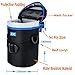 JJC DLP-7 Deluxe Lens Pouch Bag Case for Nikon AF-S NIKKOR 200-500mm f/5.6E ED VR/Sigma 150-500mm F5-6.3/ Sigma 150-600mm F5-6.3 DG OS HSM/Tamron SP 150-600mm F/5-6.3 Di VC USD G2, Size 144 x316mm