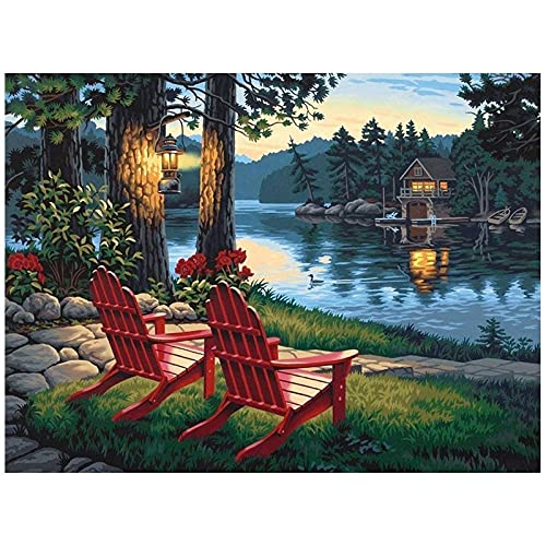 Point de croix broderie diamond painting kits complet mosaïque