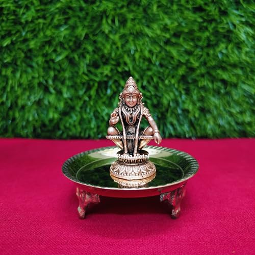RAMA METAL Copper GOD Idols (Copper ayyapan)