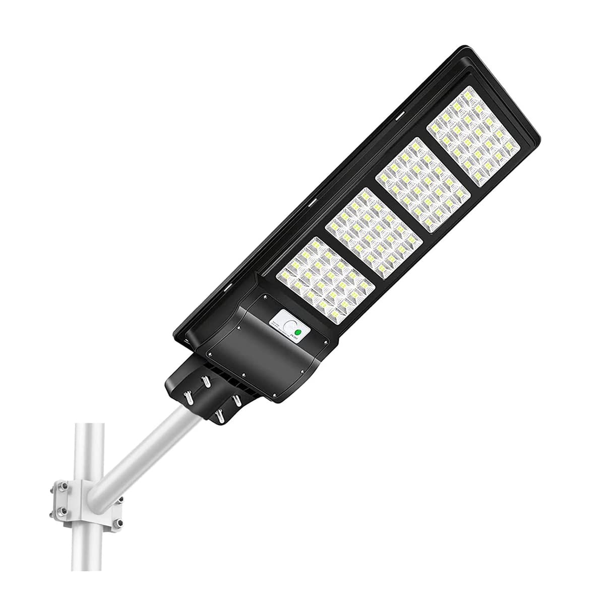 OWOT Solar Street Light Outdoor,15000LM Dusk to Dawn LED Solar Flood Light Outdoor Motion Sensor with Remote Control and Arm,Solar Security LED Outdoor Light for Yard,Garden