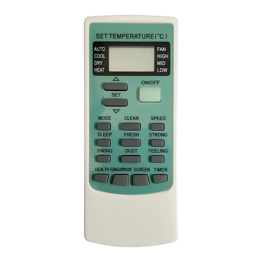 7SEVEN® Compatible Air Conditioner remotes for Original Voltas AC Remote Control Suitable for 1 1.5 2 ton Split or Window ac - Match Exactly with Old Model 45 Remote for Better Performance