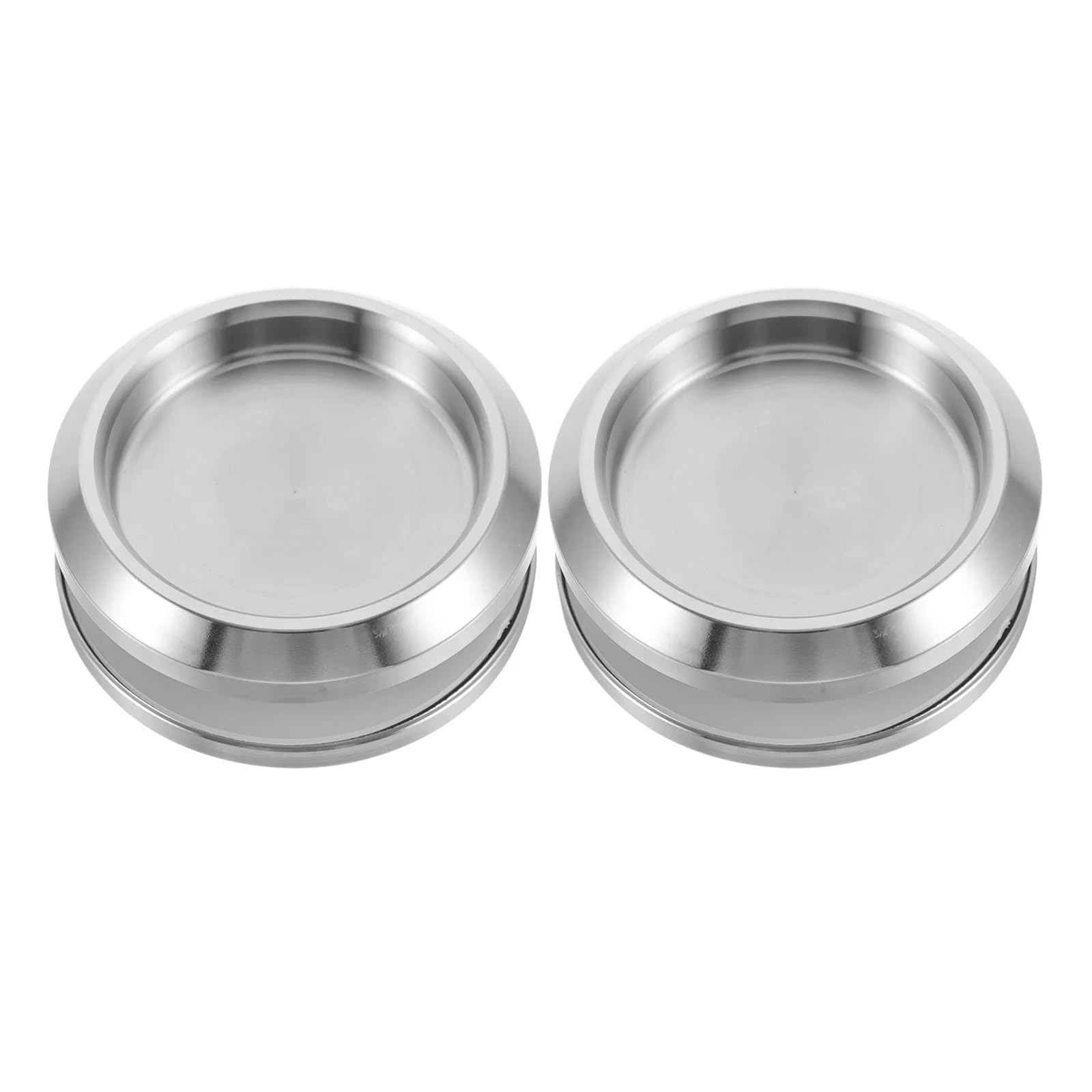 PPQIRU 2Pcs Shower Door Handles Stainless Steel Round Knobs Sliding Glass Pulls Bathroom Interior Replacement Hardware for Shower Door