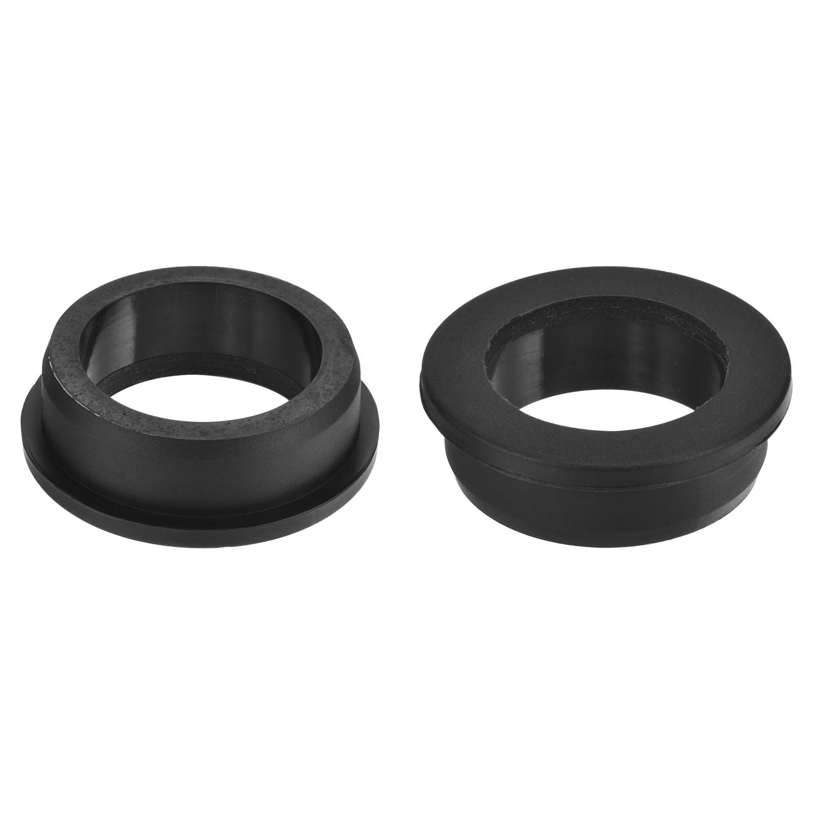 Unifizz 2Pcs Rubber Grommet 1-5/8"(42mm) Drill Hole, 1-5/16"(33mm) ID Hole Top Hat Grommet Black Silicone Hole Plug Gasket for Automotive, Machinery and Wiring Applications โ image 1