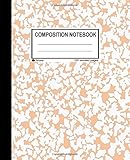 Unruled Composition Notebook: 100 unruled pages [50 sheets], 7.5 x 9.25, BEIGE MARBLE COVER (Arune Composition Books) (Volume 2)