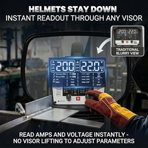 ARCPEX MIG200 6-in-1 Synergic Welder