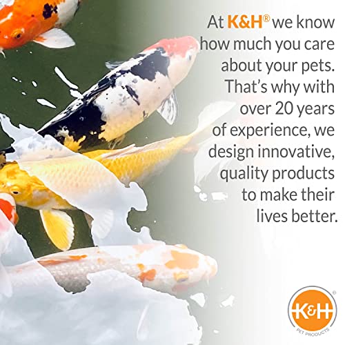 K&H Pet Products Pond Heater for Small Outdoor Ponds with Fish, Thermo-Pond Perfect Climate Submersible Deicer, Oxygen for Live Fish in Winter, Thermostatically Controlled, Safety Listed - 8in 300W by K&H Pet Products - Image 6