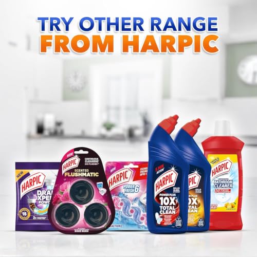 Harpic Scented Flushmatic - Rose Rush 150 gm | In-Cistern Toilet Cleaner Blocks - Image 8