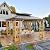 EROMMY 11' x 13' Wood Gazebo, Outdoor Hardtop Gazebo Pavilion with Spruce Solid Wooden Frame, Double Roof Metal Canopy for Patio Backyard Deck Garden