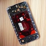 Dogxiong Blue Back Middle Housing Bezel Frame Audio Port Volume Power Button Flex Cable for Motorola Google Nexus 6