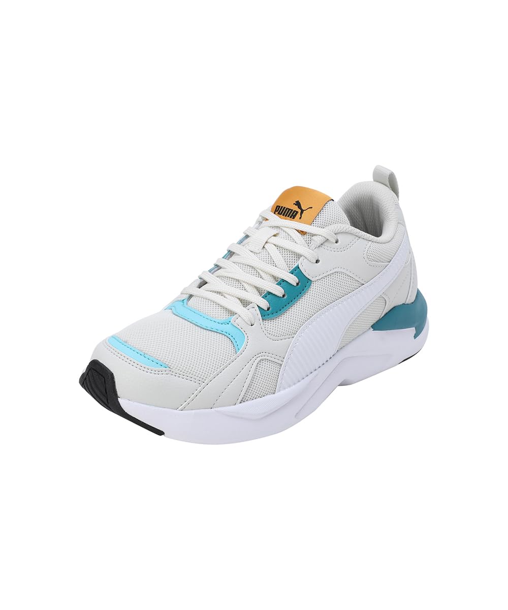 Puma Mens X-Ray Fluido White-Sedate Gray-Green Lagoon Sneaker - 7 UK (39464102) (B0CKYV53C2) Amazon Price History, Amazon Price Tracker