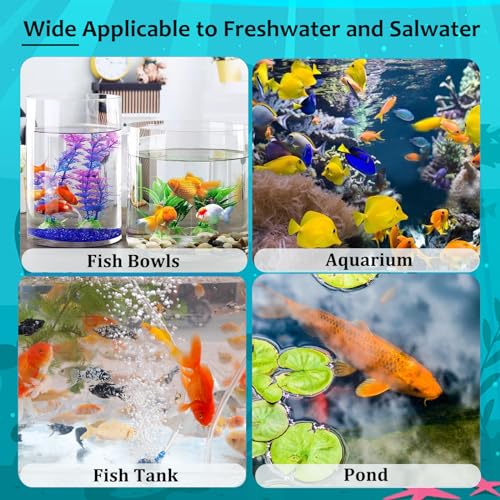 image for GAOQSEMG 9-in-1 Water Testing Kit Aquarium,100 Strips Aquarium Water T