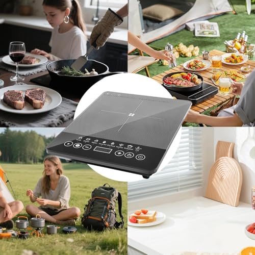 Table de cuisson induction bi-tension 110V-220V pour cuisiner facilement en déplacement - 5