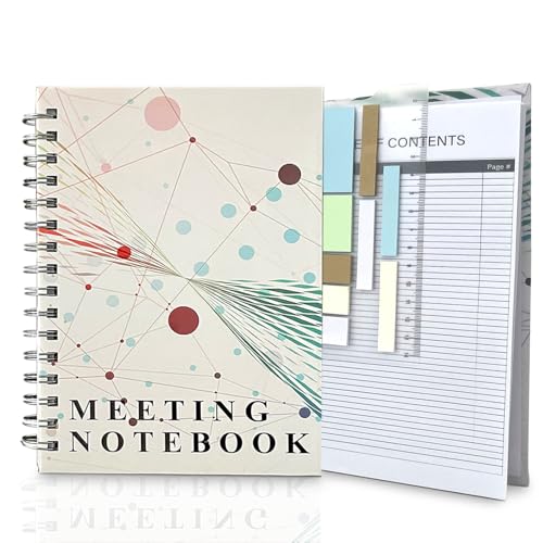 My Liberty Professional Meeting Notebook with Templates and Stick...
