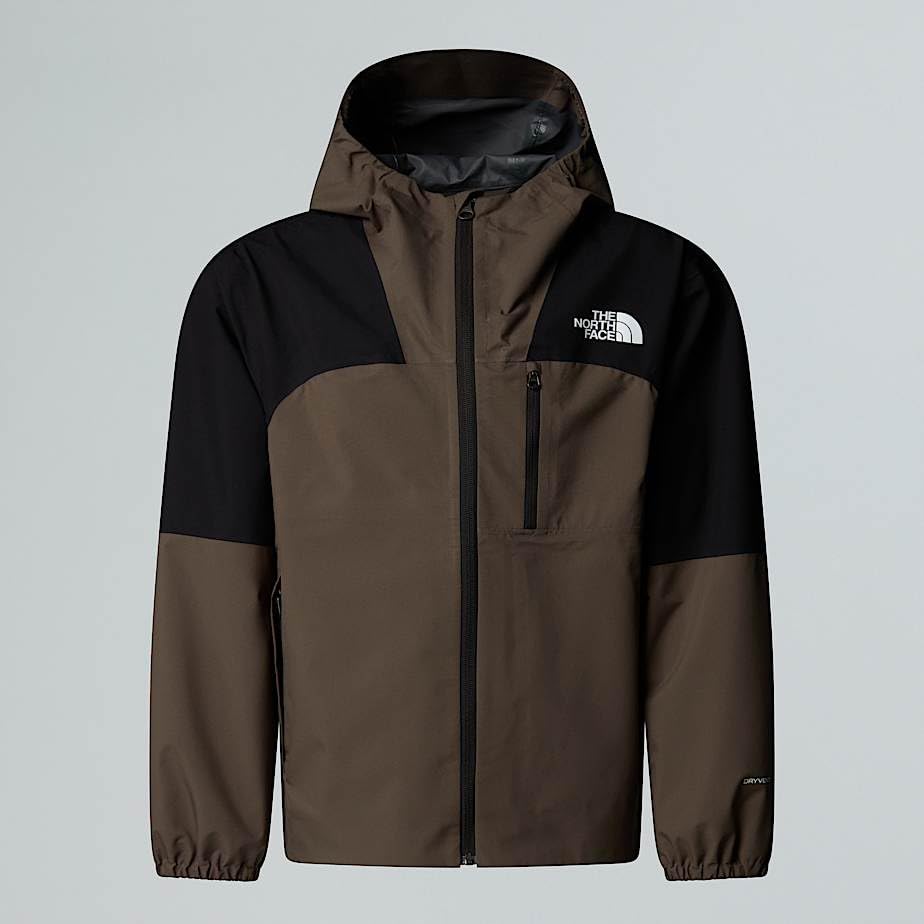 The North Face Hike Packable Shell Chaqueta para niños New Taupe Green/Tnf Black 12 años