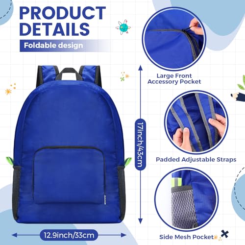 Image of Eccliy 50 Pack Backpacks in Bulk 17 Inches Back Pack Basic Backpack for adult Lightweight Outdoor Travel Bookbags (5 Classic Color)